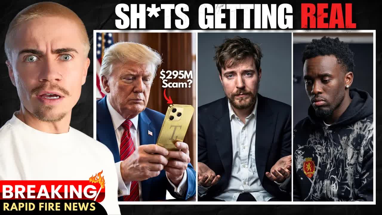 MrBeast Says He’s “Broke”, Kai Cenat Quits & Trump Phone a Scam?!